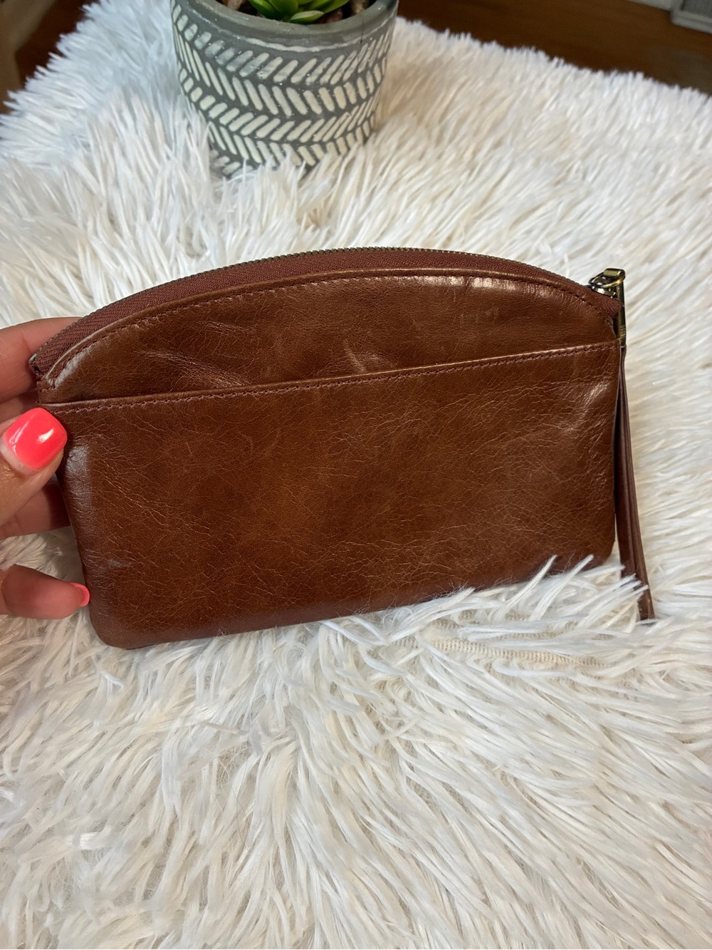 HOBO International Leather Wallet Clutch 🤎 - Picture 6 of 11